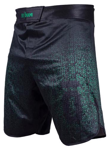 Okami code Fightshorts -black